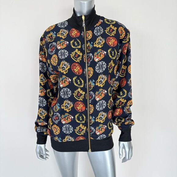 BILLIONAIRE Couture  reversible bomber unisex  size L Authentic Retail 2200$ - Picture 1 of 11